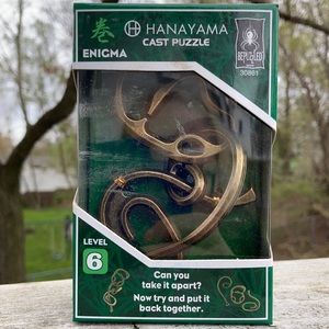 ⚜️Hanayama Cast Puzzle Enigma Level 6! NWT!
